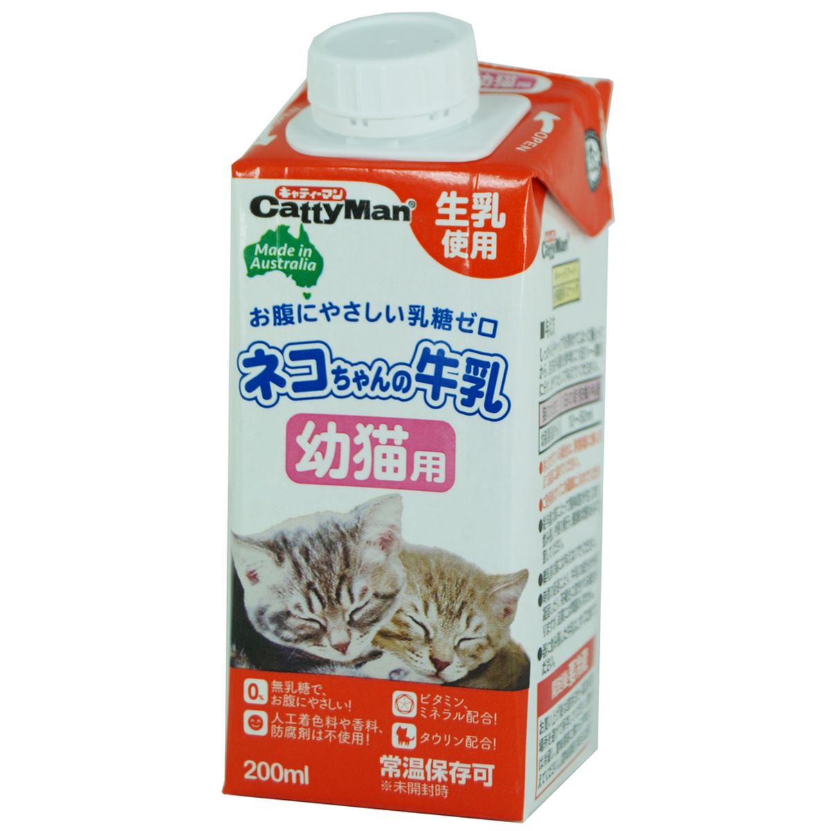 ネコちゃんの牛乳幼猫用200ml×24