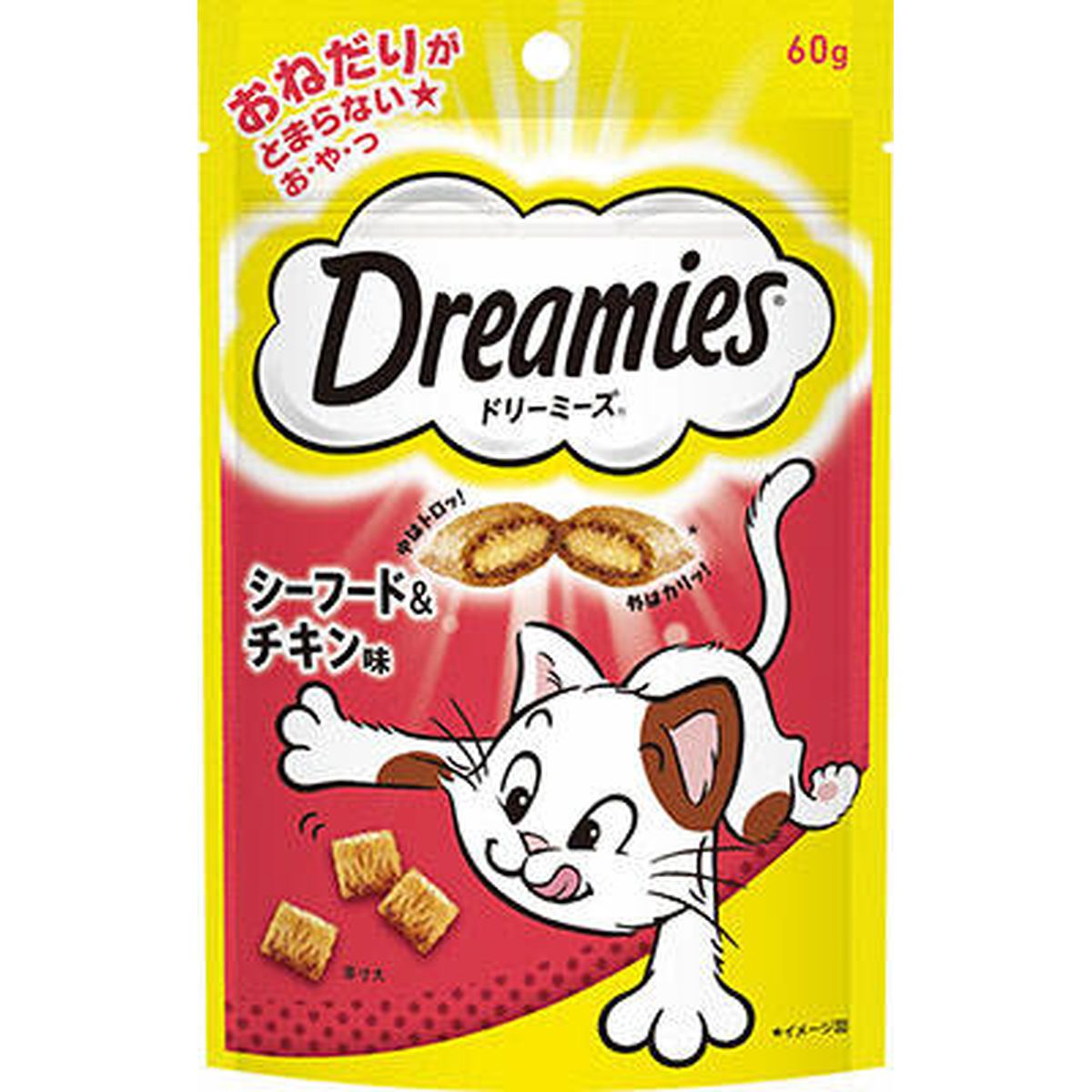 ドリーミーズ シーフード＆チキン味60g×36袋