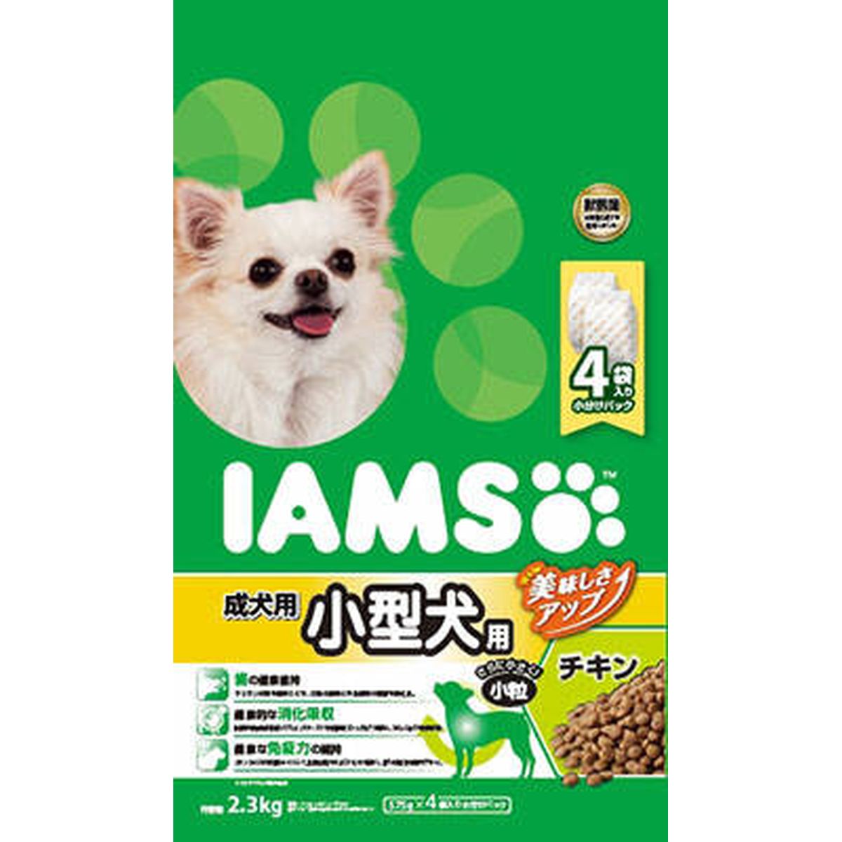 アイムス 成犬用 小型犬用 チキン 小粒2.3kg×4袋