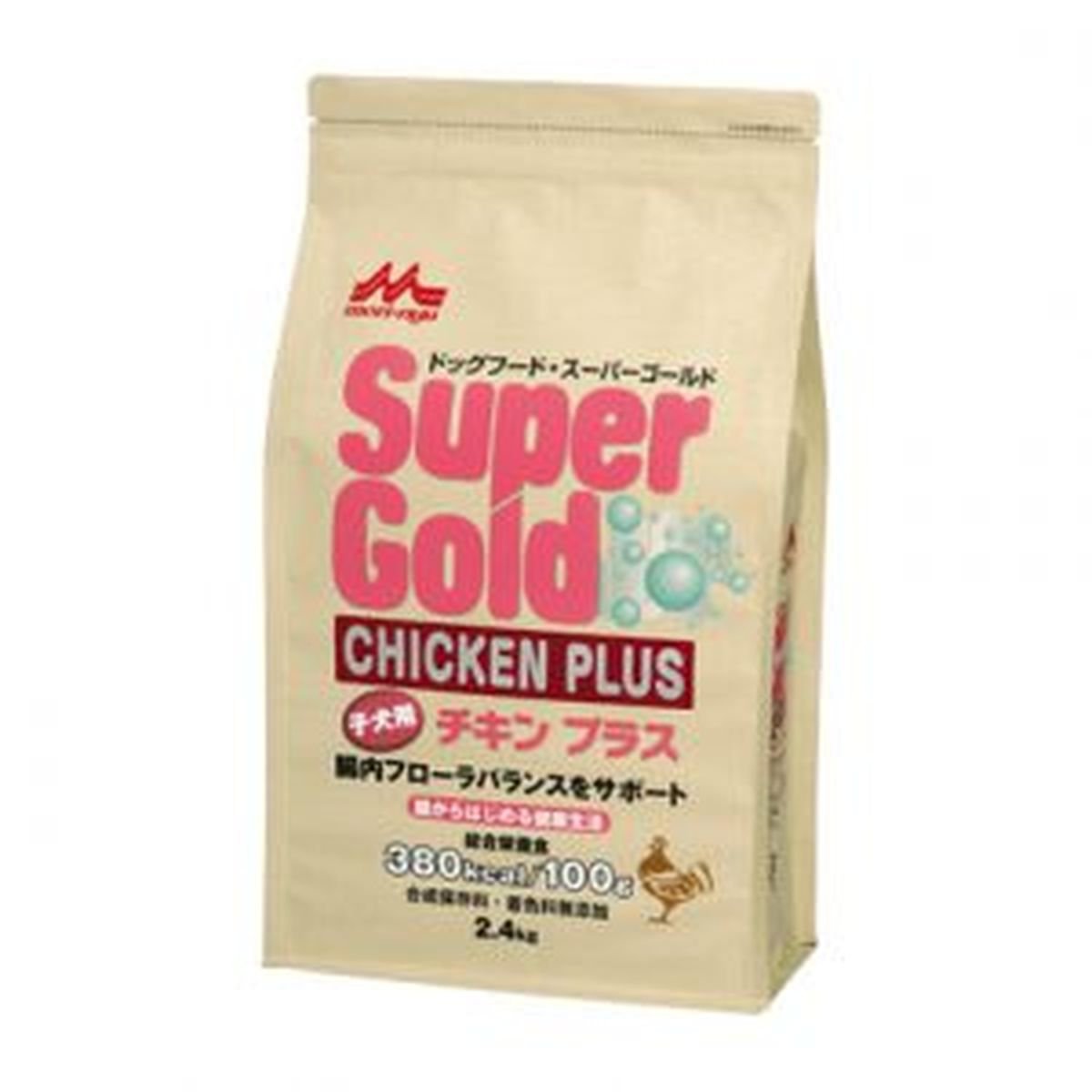 スーパーゴールド チキンプラス 子犬用2.4kg×4袋