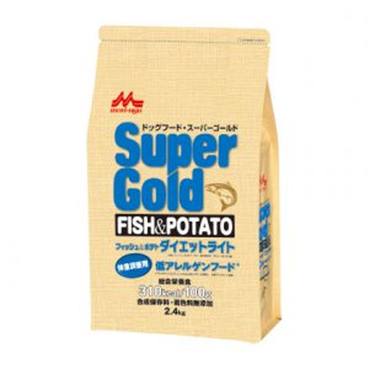 スーパーゴールド フィッシュ＆ポテト ダイエットライト2.4kg×4袋