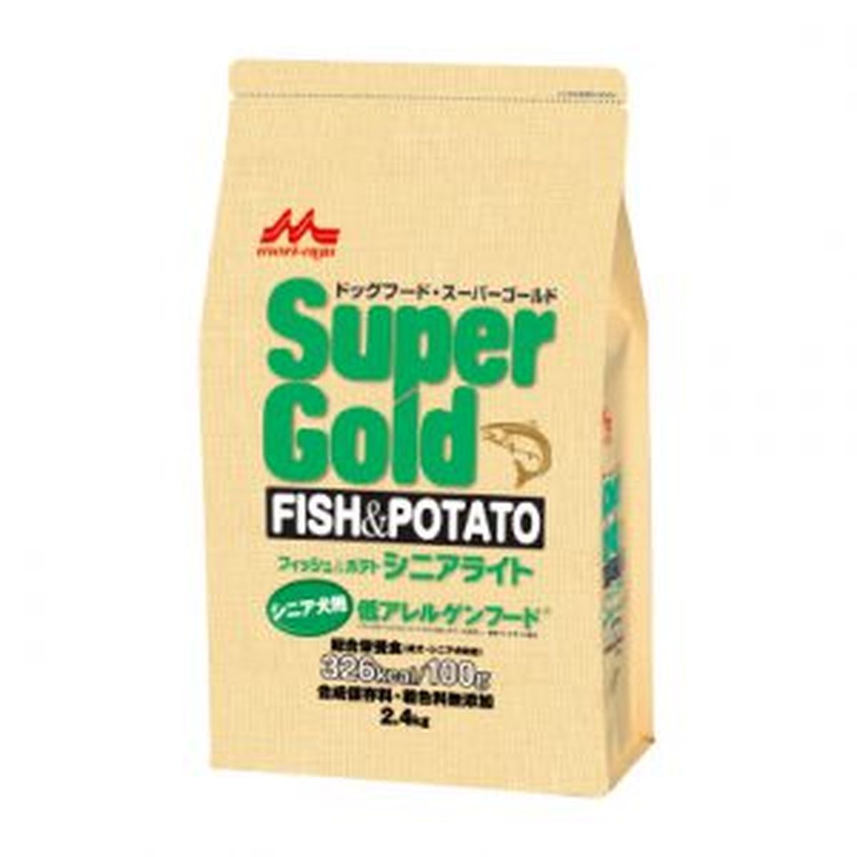 スーパーゴールド フィッシュ＆ポテト シニアライト2.4kg×4袋