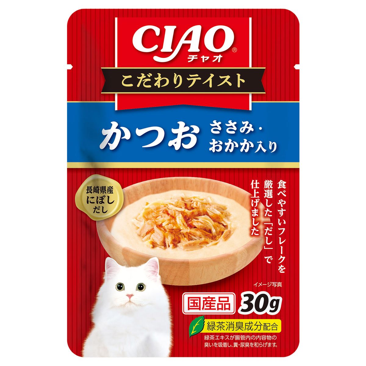 CIAO コダワリテイスト カツオ ササミ･オカカ入リ 30g×96