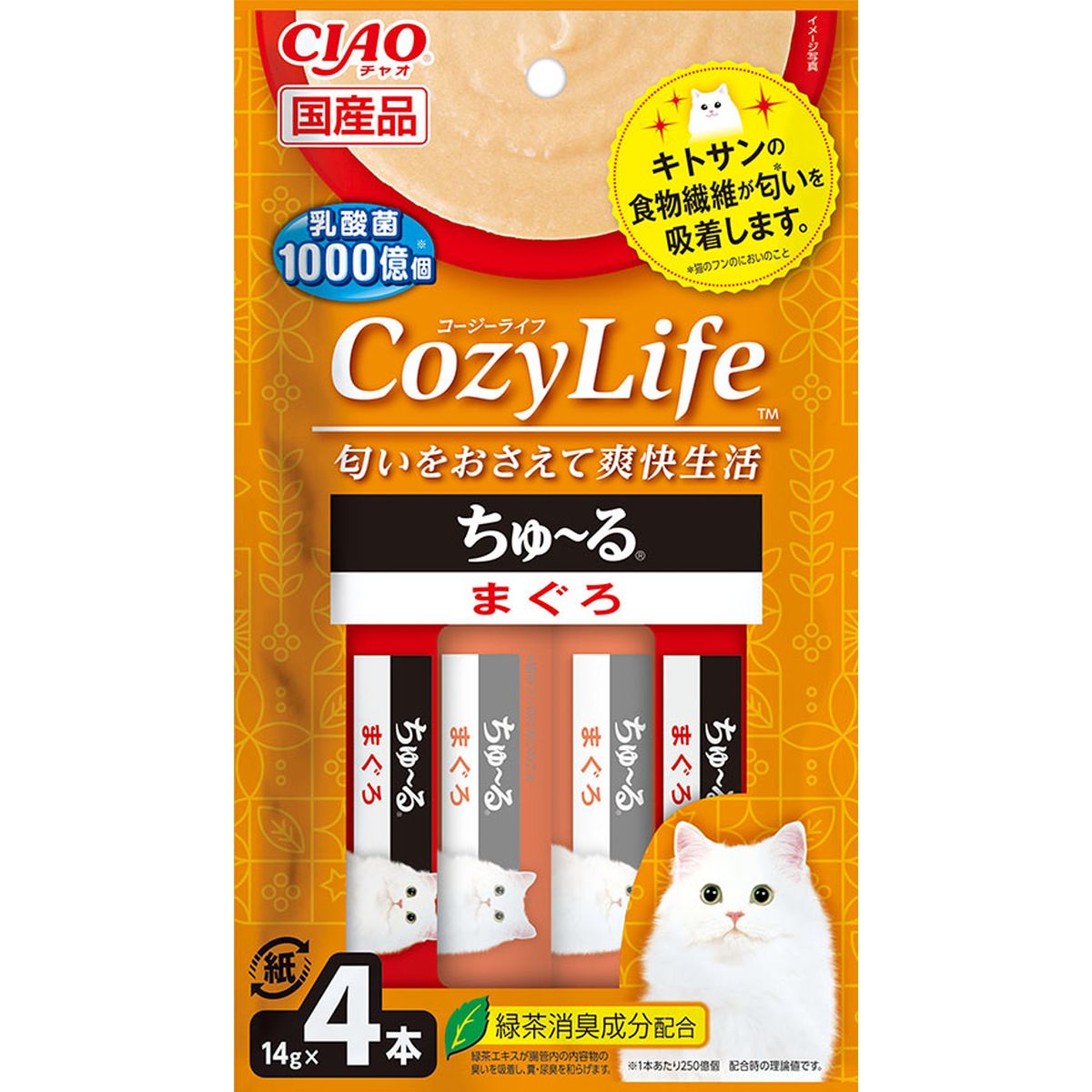 CIAO Cozy Lifeチュール マグロ 4本×48