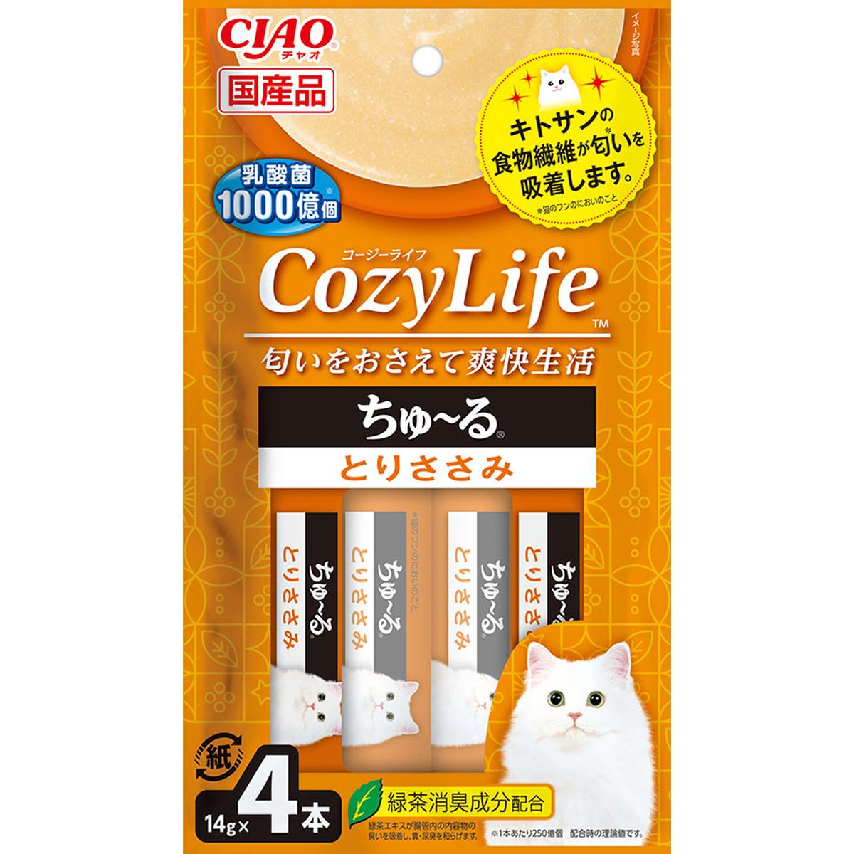 CIAO Cozy Lifeチュール トリササミ 4本×48