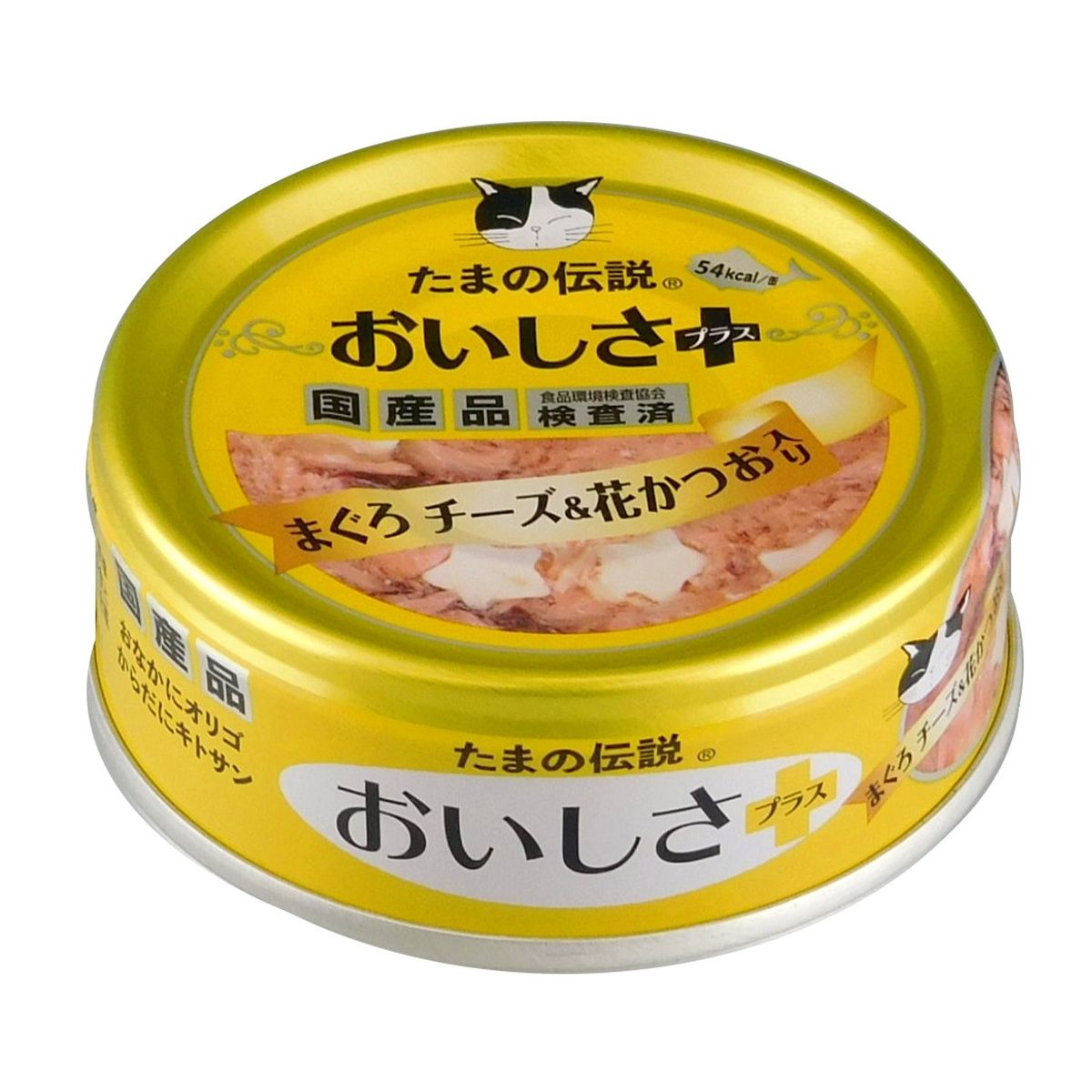 タマノ伝説 オイシサプラスマグロチーズ＆花カツオ 70g×48