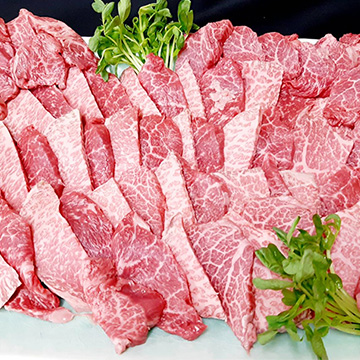 【送料無料】食肉の店福田屋 信州プレミアム牛焼肉1kg肩肉500gモモ肉500g