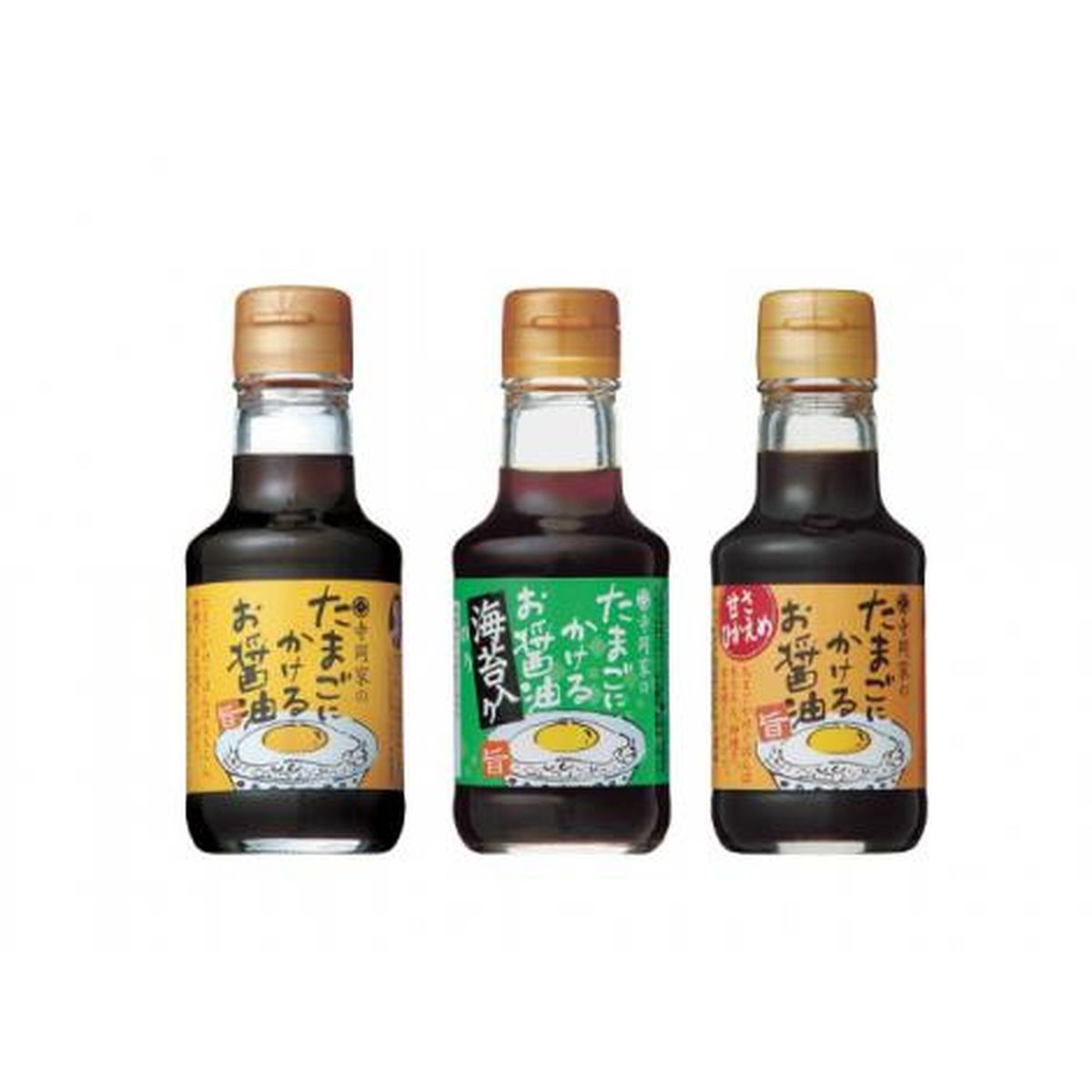 ひかりＴＶショッピング | 寺岡家のたまごにかけるお醤油 3種150ml×各1本｜寺岡有機醸造