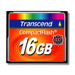 16GB CFカード (133x、TYPE I)