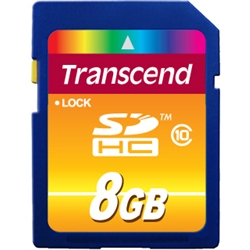 8GB SDHC CARD Class 10