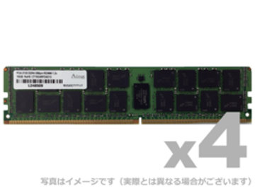 DDR4-2400 288pin RDIMM 16GB×4 SR