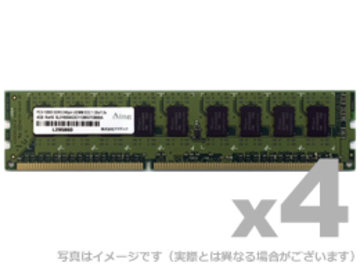 DDR3L-1600 240pin UDIMM ECC 4GB×4 SR LV