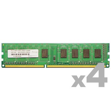 DDR3-1600 240pin UDIMM 8GB×4