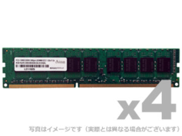 DDR3-1600 240pin UDIMM ECC 8GB×4