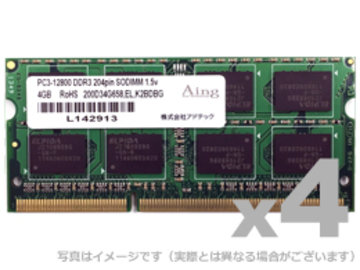 DDR3-1600 204pin SO-DIMM 8GB×4