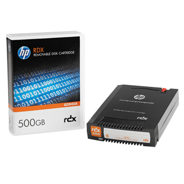 RDX 500GB リムーバブルディスクカートリッジ