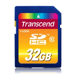 32GB SDHCカード CLASS10
