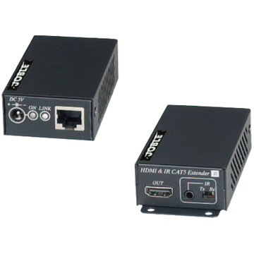 HDMI・赤外線CAT5e長距離伝送器