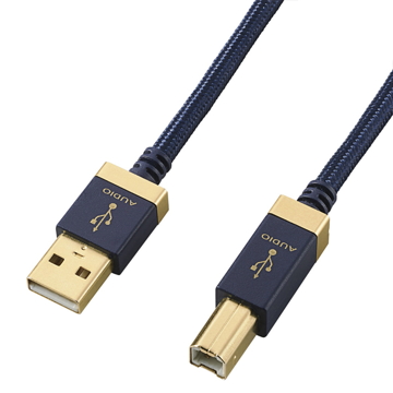 USBオーディオケーブル/A-B/USB2.0/1m