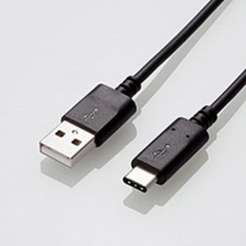 USB3.1ケーブル/Gen2/A-C/3A/0.5m/ブラック