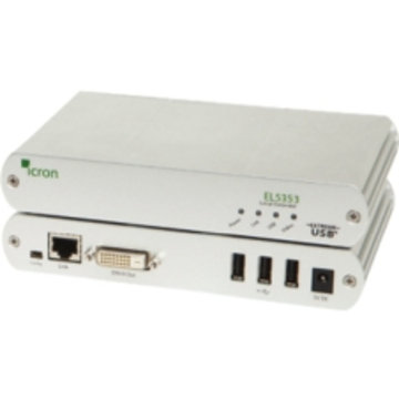EL5353 DVI+USB 2.0 KVMエクステンダー