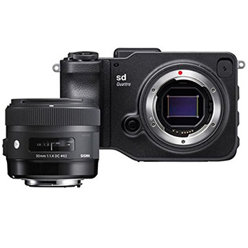 シグマ ミラーレス一眼カメラ sd Quattro 30mmF1.4DC HSM|A sd Quattro 30mmF1.4レンズキット