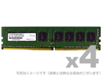 DDR4-2133 288pin UDIMM 8GB×4 SR
