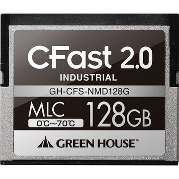 CFast2.0 SATA6.0Gb/s MLC 0～70℃ 128GB