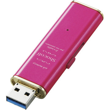 USB3.0スライド式USBメモリー/32GB/ラズベリーピンク
