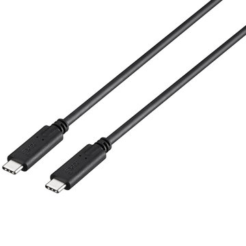 USB3.1 Gen2ケーブル(C-C) PD(3A) 0.5m ブラック