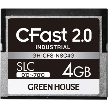 CFast2.0 SLC 0度～70度 4GB 3年保証