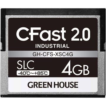 CFast2.0 SLC -40度～85度 4GB 3年保証