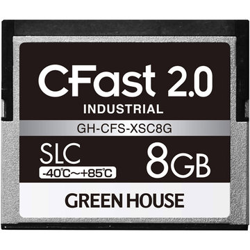 CFast2.0 SLC -40度～85度 8GB 3年保証