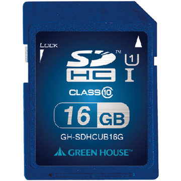 SDHCメモリーカード UHS-I クラス10 16GB