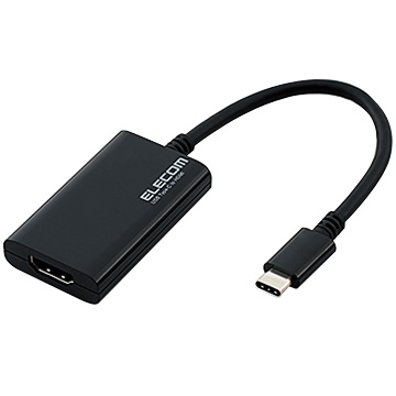 USB Type-C変換アダプタ/Type-C - HDMI/ブラック