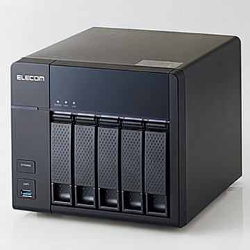 LinuxNAS/5Bay/4ドライブ/12TB/NetStor7シリーズ