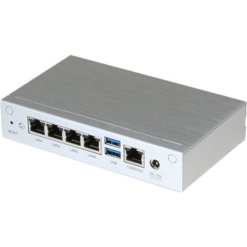 卓上型ファンレスネットワークアプライアンス N3350/LAN×4