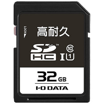 UHS-I U1対応 高耐久SDHCカード 32GB