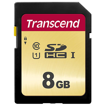 8GB UHS-I U1 SDHC Card (MLC)