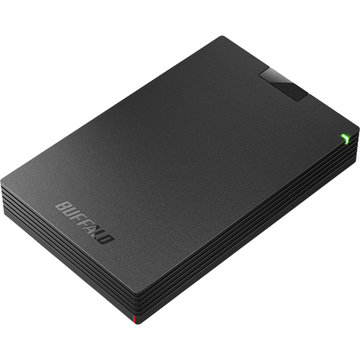 USB3.1(Gen.1)対応 ポータブルHDD ブラック 2TB
