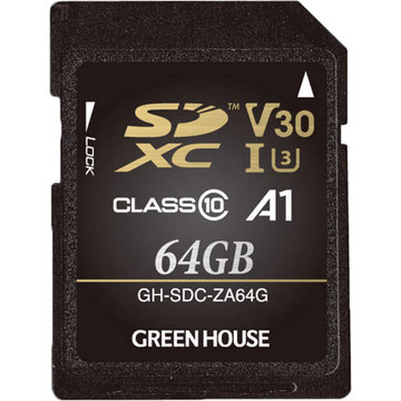 SDXCカード UHS-I U3 V30 A1 64GB