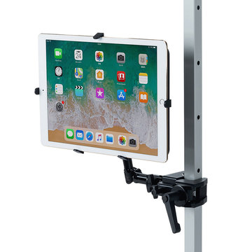 9.7-13インチ対応iPad・タブレット用支柱取付けアーム