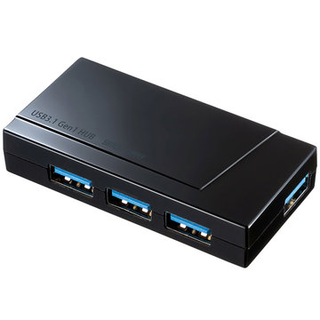 USB 3.2 Gen1ハブ(4ポート・バスパワー)