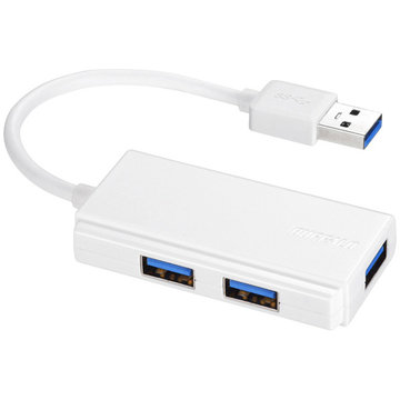 USB3.0 バスパワー 3ポート ハブ ホワイト