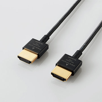 HDMIケーブル/Premium/超スリム/1.5m/ブラック