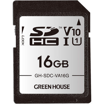 SDHCメモリーカード UHS-I U1 V10 16GB