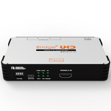 4K UHD対応 HDMI2.0→クワッド3G-SDIコンバーター