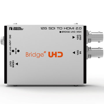 4K UHD対応 超小型12G-SDI→HDMI2.0コンバーター