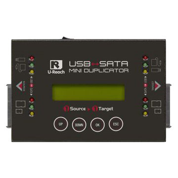 1:1 USB/SATAデュプリケータ HQ200