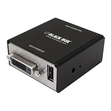 USBパワー VGA->DVI-D ビデオコンバータ